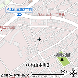 パノラミック八木山周辺の地図