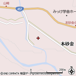 宮城県柴田郡川崎町本砂金大城前3周辺の地図