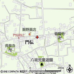 山形県山形市門伝69周辺の地図