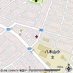 仙台銀行八木山支店周辺の地図