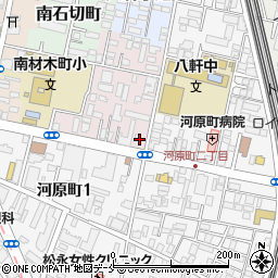 ホワイト急便　新弓ノ町店周辺の地図