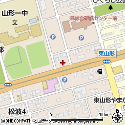 三和シヤッター工業株式会社　山形統括営業所周辺の地図