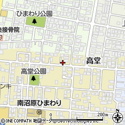 山形県山形市高堂93-9周辺の地図