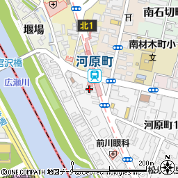 餃子居酒屋 彩周辺の地図