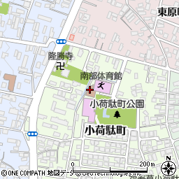 南部公民館周辺の地図