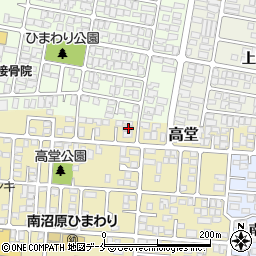 山形県山形市高堂93-1周辺の地図