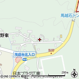 宮城県仙台市太白区茂庭馬越石周辺の地図