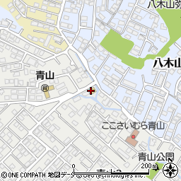 セブンイレブン仙台青山店周辺の地図