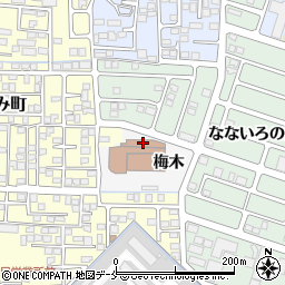 若林郵便局周辺の地図