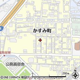 宮城県仙台市若林区かすみ町周辺の地図