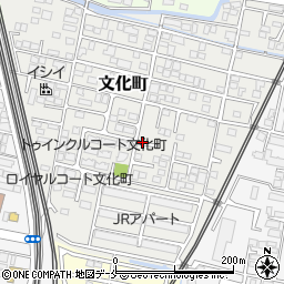 宮城県仙台市若林区文化町周辺の地図