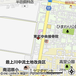東京書店山形西店周辺の地図