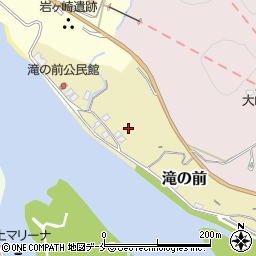 新潟県村上市滝の前周辺の地図