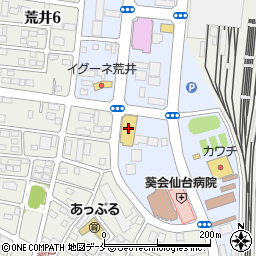 株式会社らかんスタジオ仙台店周辺の地図