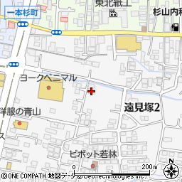 ホワイトキャッスル遠見塚７番館周辺の地図