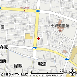 中澤硝子店周辺の地図