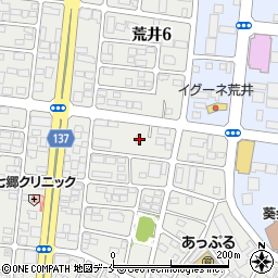 宮城県仙台市若林区荒井7丁目5-5周辺の地図