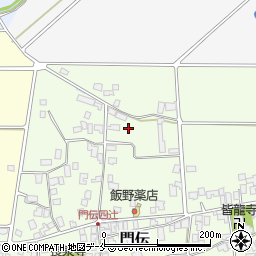 山形県山形市門伝4318周辺の地図