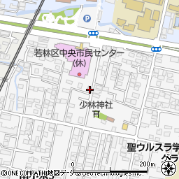 宮城県仙台市若林区南小泉1丁目9-1周辺の地図