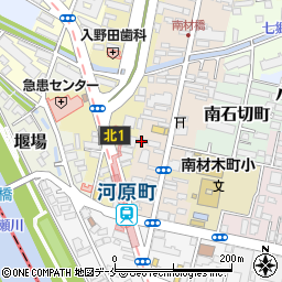 訪問看護ステーションデューン仙台周辺の地図