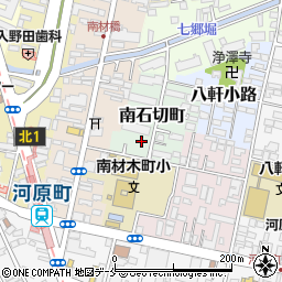 宮城県仙台市若林区南石切町23周辺の地図