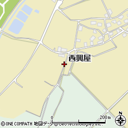 新潟県村上市西興屋494周辺の地図