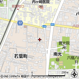 株式会社東北開発コンサルタント　山形営業所周辺の地図