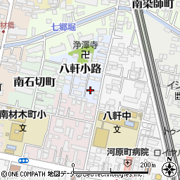 宮城県仙台市若林区八軒小路23-31周辺の地図