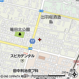 Ａ山形駅前　受付センター周辺の地図