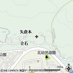 宮城県仙台市太白区茂庭立石周辺の地図