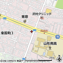 株式会社東日本エステート　山大東原支店周辺の地図