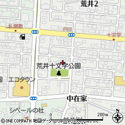 宮城県仙台市若林区荒井1丁目周辺の地図