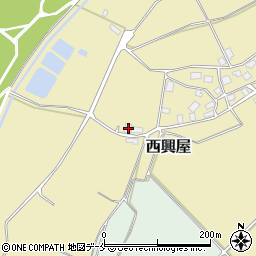 新潟県村上市西興屋679周辺の地図