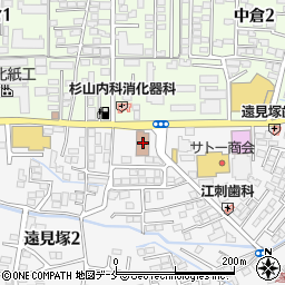 仙台市消防局若林消防署周辺の地図