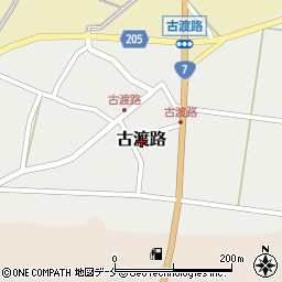 〒958-0269 新潟県村上市古渡路の地図