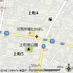 うさちゃんクリーニング上町店周辺の地図