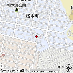 宮城県仙台市太白区桜木町22-46周辺の地図