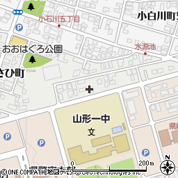 アマノ株式会社　山形営業所周辺の地図