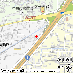ニューロング仙台営業所周辺の地図