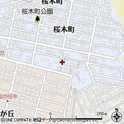 宮城県仙台市太白区桜木町22-43周辺の地図