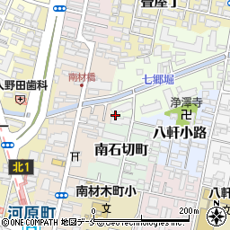 宮城県仙台市若林区南石切町35周辺の地図