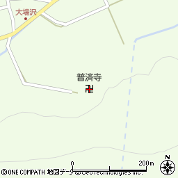 普済寺周辺の地図