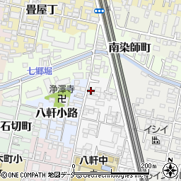 宮城県仙台市若林区南小泉八軒小路周辺の地図