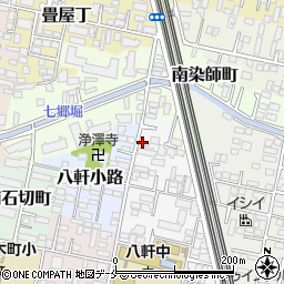 宮城県仙台市若林区南小泉（八軒小路）周辺の地図