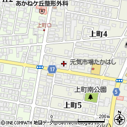 日本たばこ産業株式会社山形支店周辺の地図
