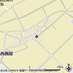 新潟県村上市西興屋437周辺の地図