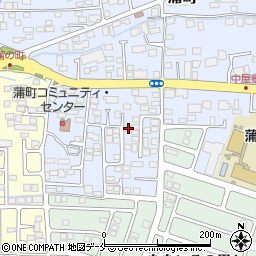宮城県仙台市若林区蒲町35-6周辺の地図