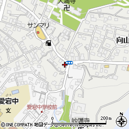 レオン向山店周辺の地図