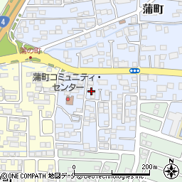 宮城県仙台市若林区蒲町35-24周辺の地図
