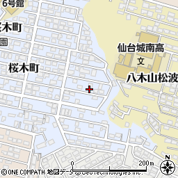 宮城県仙台市太白区桜木町37-19周辺の地図